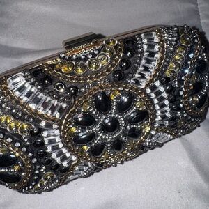 Elegant Beaded Clutch